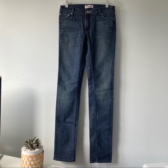 ACNE Skinny Kex Over Wash Jeans  30/34 - Picture 1 of 15